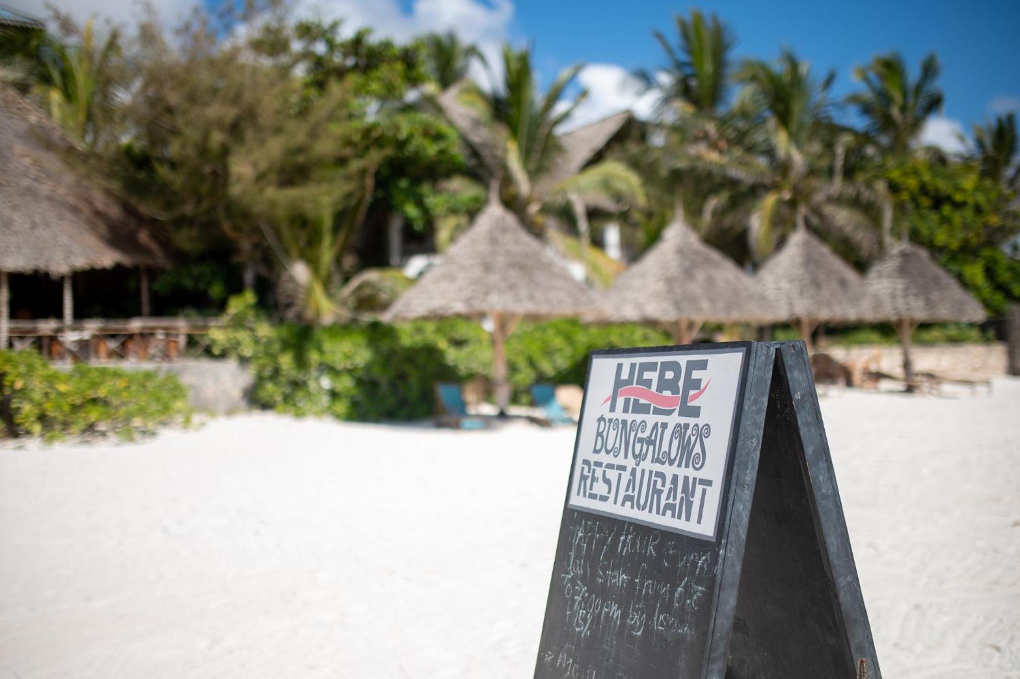 Hebe Bungalows Lodge Matemwe  Exterior photo